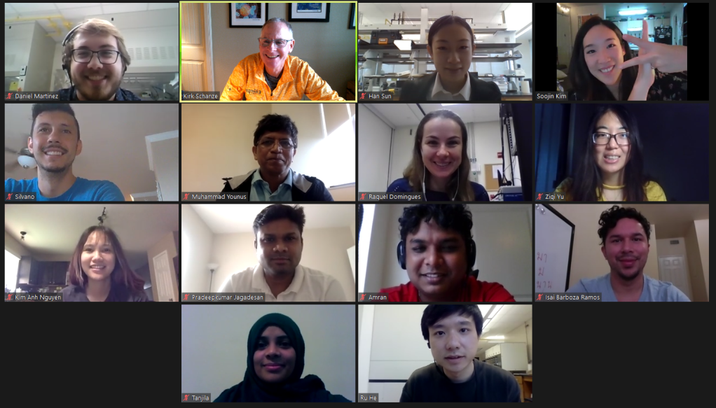 09/01/2020  Fall 
The first group meeting in the new semester